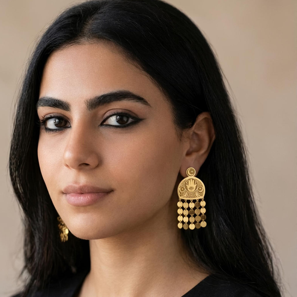 Egyptian Meshakhlaa Earrings