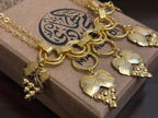 Lotus & Grape Cluster Necklace