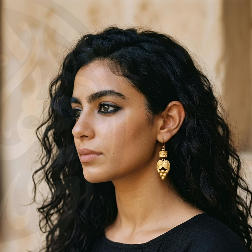 Grape Cluster Earrings