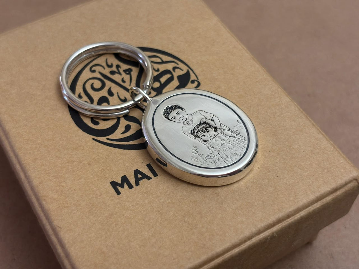Personalized Photo Keychain