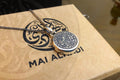 Words Medallion Necklace