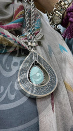 Ayat Al-Kursi Turquoise Necklace
