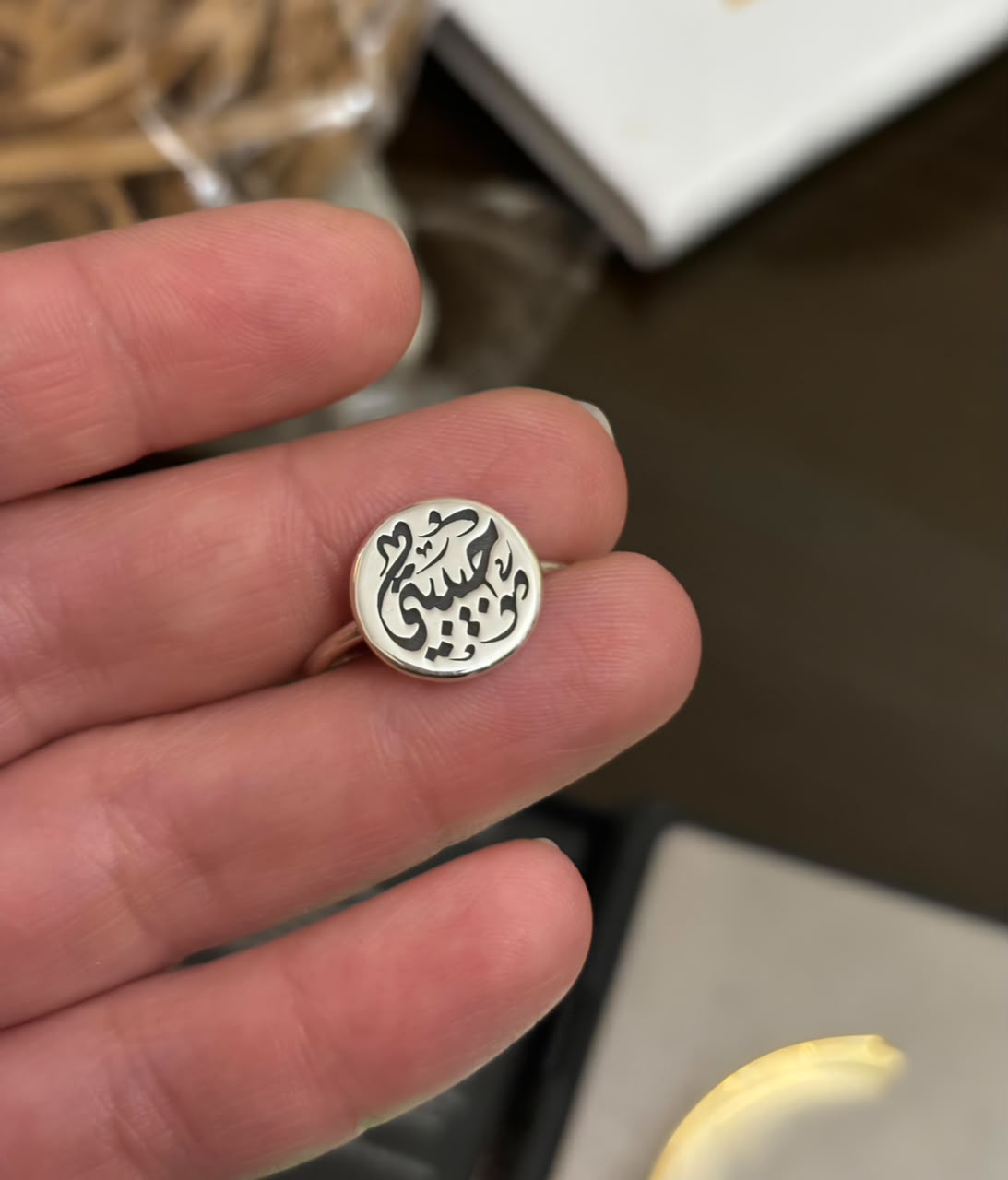 Personalized Mini Seal Ring
